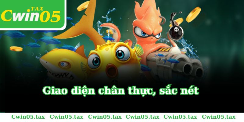 Giao diện của game Bắn cá thần tài siêu đỉnh